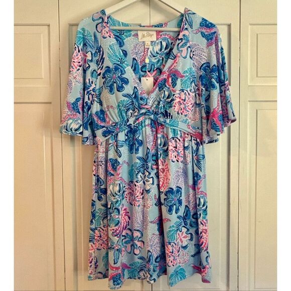 Lilly Pulitzer NWT minka skirted romper size M - Picture 4 of 16